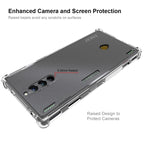 For ZTE Nubia Red Magic 8 Pro ENKAY Hat-Prince Clear TPU Shockproof Phone Case – Shockproof, TPU