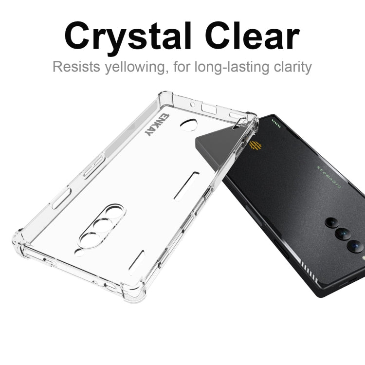 For ZTE Nubia Red Magic 8 Pro ENKAY Hat-Prince Clear TPU Shockproof Phone Case – Shockproof, TPU
