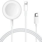 For Apple Watch Series & iPhone 2 in 1 USB Magnetic Charging Cable 1.2m, DS-XB015 DS-XB015