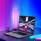 SAL042 Computer Desktop Background RGB Magic Light Music Sensing Smart Light – Durable Build, Easy to Use