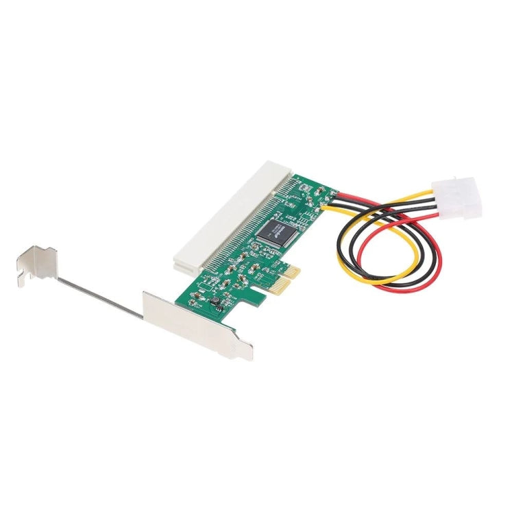 PCI-E to PCI Adapter Card Converter with 4Pin Power Supply, PCI-E to PCI – Card Slot