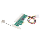 PCI-E to PCI Adapter Card Converter with 4Pin Power Supply, PCI-E to PCI – Card Slot