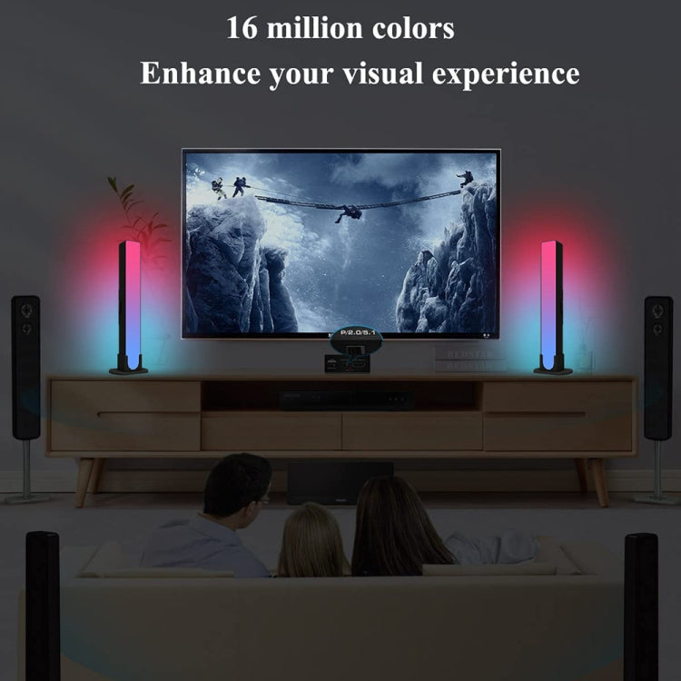 ZM-021 Music Sync LED Bar Ambient Light TV Tuya Desktop Atmosphere Lamp, LED Bar – Durable Build, Easy to Use