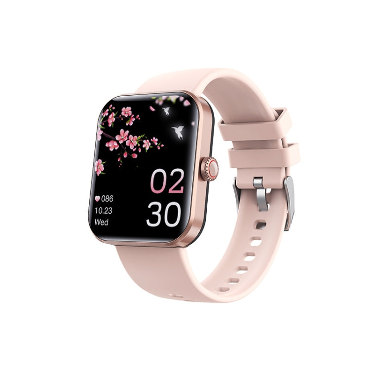 F57L Smart Watch – 1.91" Screen, Blood Pressure Monitoring, Heart Rate Monitoring Pink
