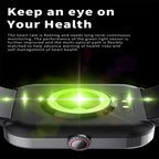 F57L Smart Watch – 1.91" Screen, Blood Pressure Monitoring, Heart Rate Monitoring
