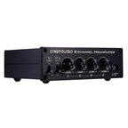 Pre-Amplifier Speaker Distributor, 2 In 8 Out Switcher, Speaker Comparator, Signal Booster, With Volume Control And Earphone 16-600 ohms / Monitor Function 2-Channel Signal Switching Input