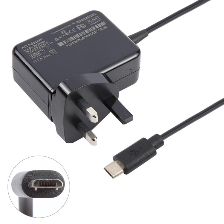 24W 19.5V 1.2A Laptop Power Adapter Wall Charger for Dell Venue 11 Pro – TPU EU Plug