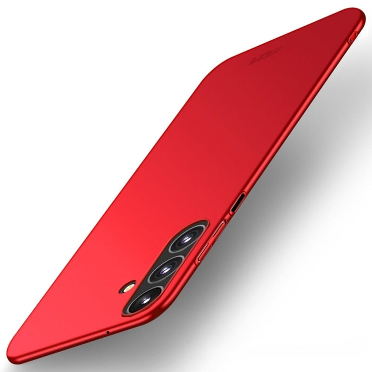 MOFI Frosted PC Ultra-thin Hard Phone Case – Ultra-thin, For Samsung Galaxy A16 5G, For Galaxy S24 FE 5G, For Galaxy A15 5G, For Galaxy A55 5G, For Galaxy A35 5G, For Galaxy S24 Ultra 5G, For Galaxy S24+ 5G, For Galaxy S24 5G For Galaxy A15 5G Red