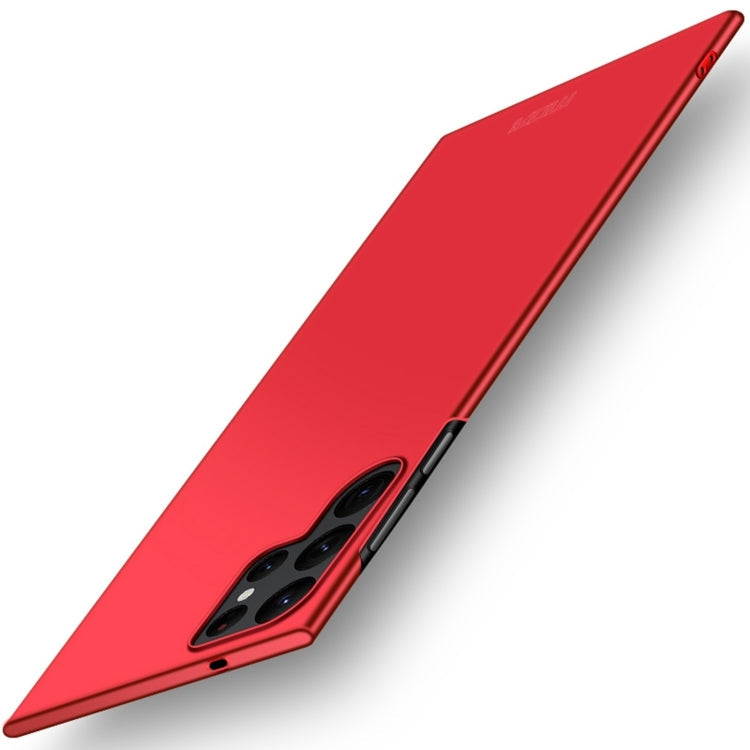 MOFI Frosted PC Ultra-thin Hard Phone Case – Ultra-thin, For Galaxy A17 5G, For Galaxy S25 Edge 5G, For Galaxy A56 5G, For Galaxy A26 5G, For Galaxy A36 5G, For Galaxy S25 5G, For Galaxy S25+ 5G, For Galaxy S25 Ultra 5G For Galaxy S25 Ultra 5G Red