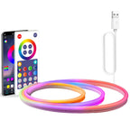 NH021 Waterproof 3m TUYA WIFI Music Sync RGB Neon Rope Light, NH021 NH021