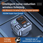 T16 MP3 Player Fast Charger Wireless Bluetooth 5.1 FM Transmitter Hands Free Car Kit, T16 Bluetooth 5.1 – Fast Charging, Bluetooth
