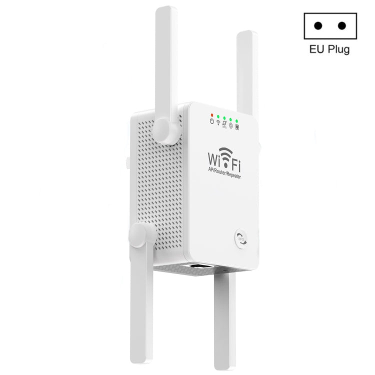U8 300Mbps Wireless WiFi Repeater Extender Router Wi-Fi Signal Amplifier WiFi Booster, US Plug, EU Plug – Durable Build, Easy to Use EU Plug