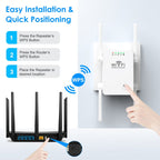 U8 300Mbps Wireless WiFi Repeater Extender Router Wi-Fi Signal Amplifier WiFi Booster, US Plug, EU Plug – Durable Build, Easy to Use