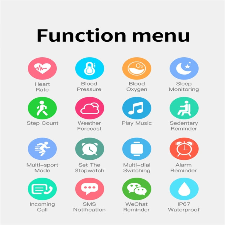 Y9 Smart Watch – 1.85" Screen, Blood Pressure Monitoring, Heart Rate Monitoring