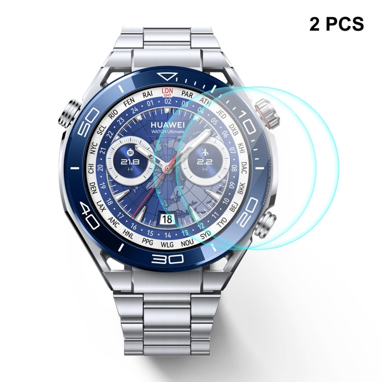 Screen Protector – For Huawei Watch Ultimate ENKAY Hat-Prince 0.2mm 9H Tempered Glass... 2pcs
