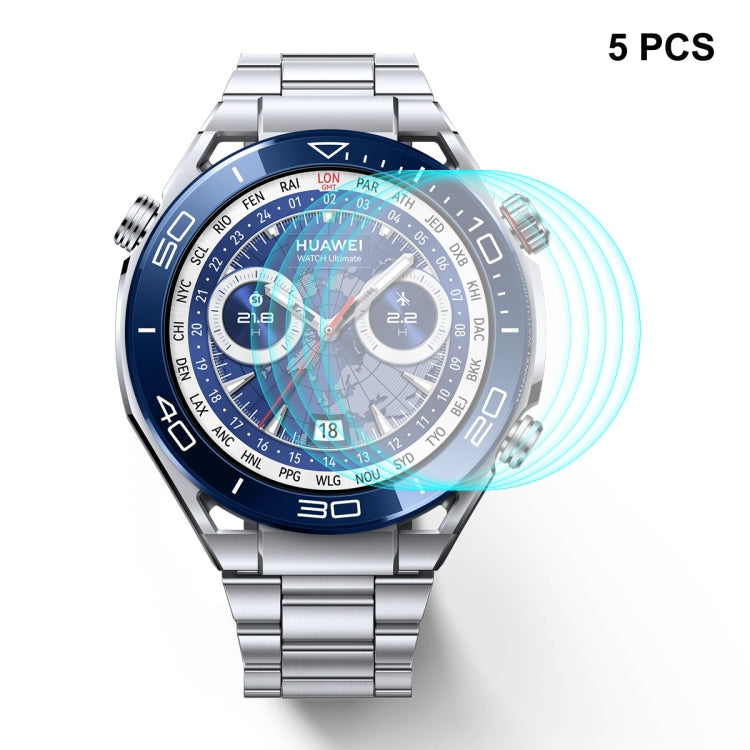 Screen Protector – For Huawei Watch Ultimate ENKAY Hat-Prince 0.2mm 9H Tempered Glass... 5pcs