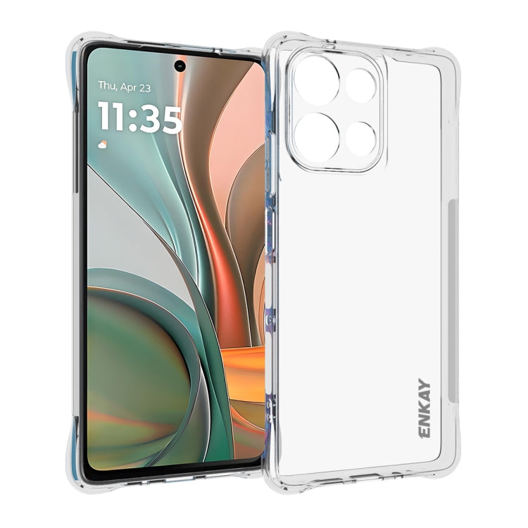 ENKAY Hat-Prince Transparent TPU Shockproof Phone Case, For Motorola Moto G Max / G87 / G77 / G67, For Motorola Edge 5G 2026, For Motorola Moto G37 / G47 / G37 Power, For Motorola Edge 70 Pro 5G, For Motorola Edge 70 Fusion, For Motorola Signature 5G  ... For Motorola Moto G75 5G