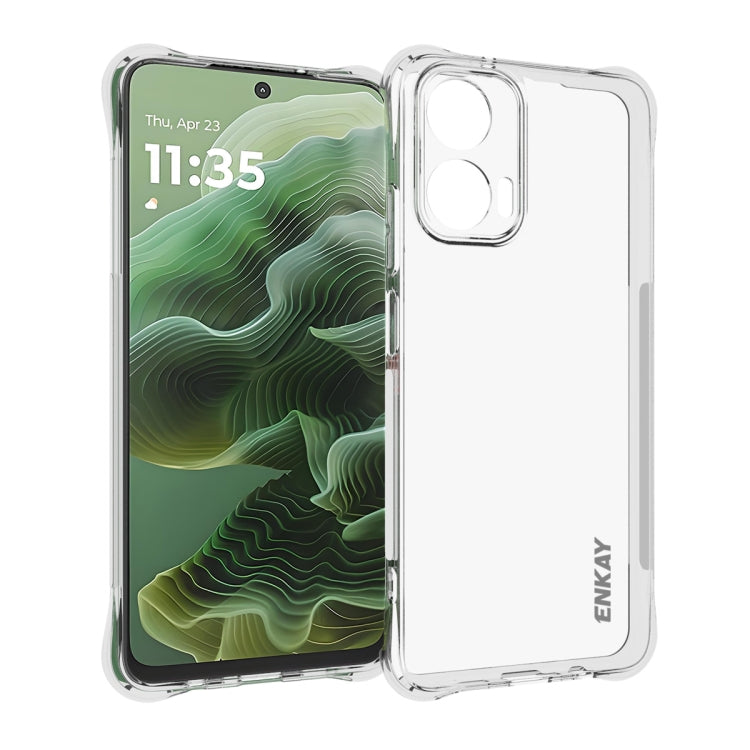 ENKAY Hat-Prince Transparent TPU Shockproof Phone Case, For Motorola Moto G Max / G87 / G77 / G67, For Motorola Edge 5G 2026, For Motorola Moto G37 / G47 / G37 Power, For Motorola Edge 70 Pro 5G, For Motorola Edge 70 Fusion, For Motorola Signature 5G  ... For Motorola Moto G35 5G