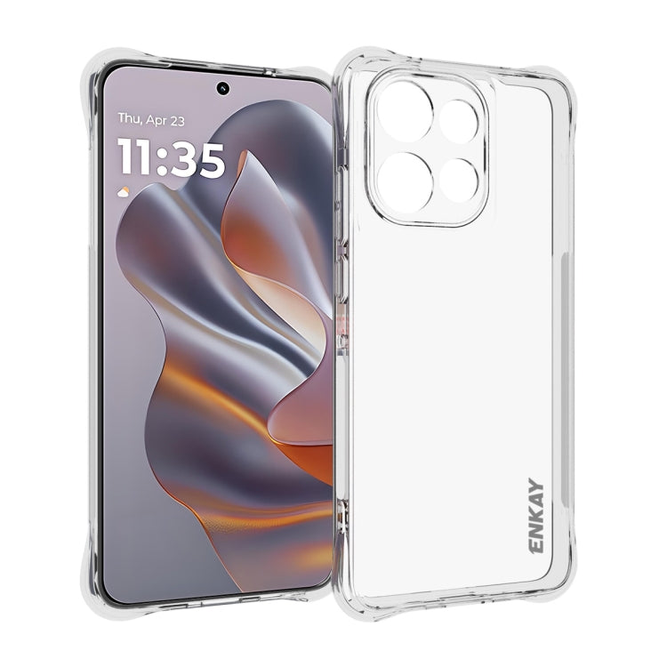 ENKAY Hat-Prince Transparent TPU Shockproof Phone Case, For Motorola Moto G Max / G87 / G77 / G67, For Motorola Edge 5G 2026, For Motorola Moto G37 / G47 / G37 Power, For Motorola Edge 70 Pro 5G, For Motorola Edge 70 Fusion, For Motorola Signature 5G  ... For Motorola Edge 50 Neo 5G
