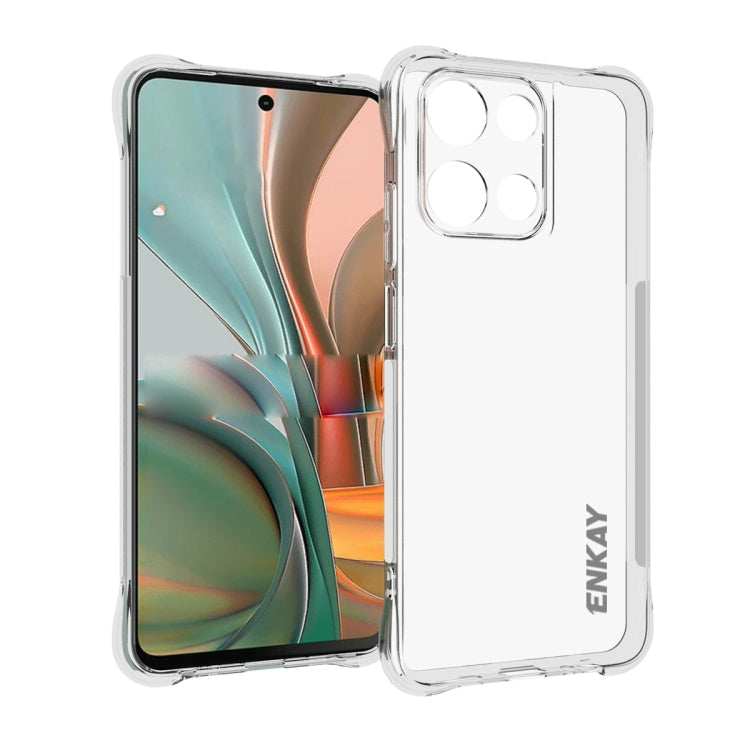 ENKAY Hat-Prince Transparent TPU Shockproof Phone Case, For Motorola Moto G Max / G87 / G77 / G67, For Motorola Edge 5G 2026, For Motorola Moto G37 / G47 / G37 Power, For Motorola Edge 70 Pro 5G, For Motorola Edge 70 Fusion, For Motorola Signature 5G  ... For Motorola Moto G Play 4G 2025