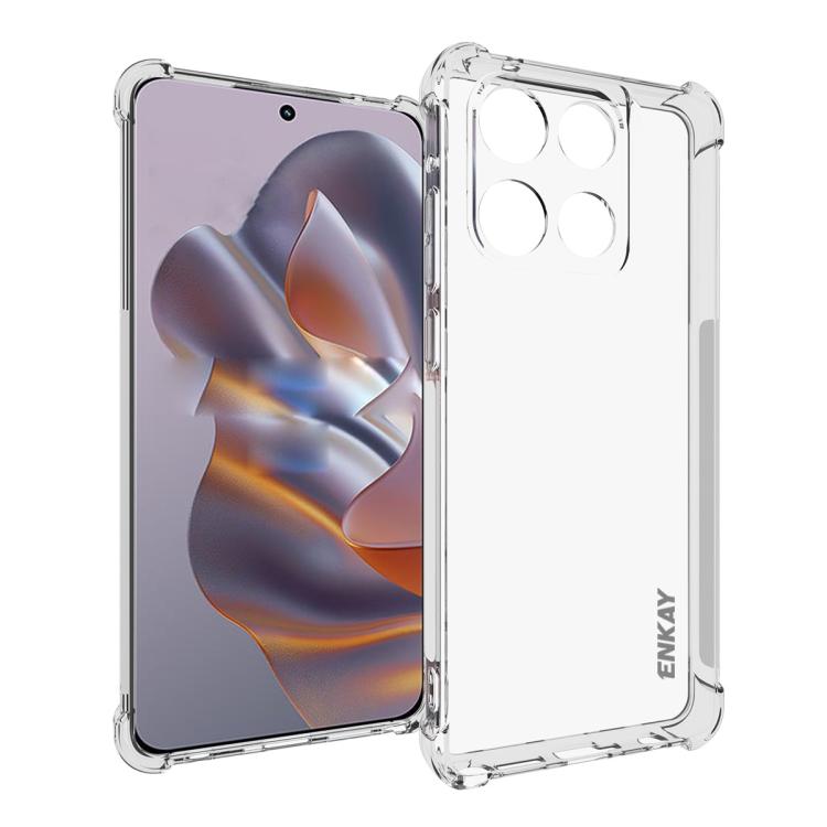 ENKAY Hat-Prince Transparent TPU Shockproof Phone Case, For Motorola Moto G Max / G87 / G77 / G67, For Motorola Edge 5G 2026, For Motorola Moto G37 / G47 / G37 Power, For Motorola Edge 70 Pro 5G, For Motorola Edge 70 Fusion, For Motorola Signature 5G  ... For Motorola Moto G Stylus 5G 2025