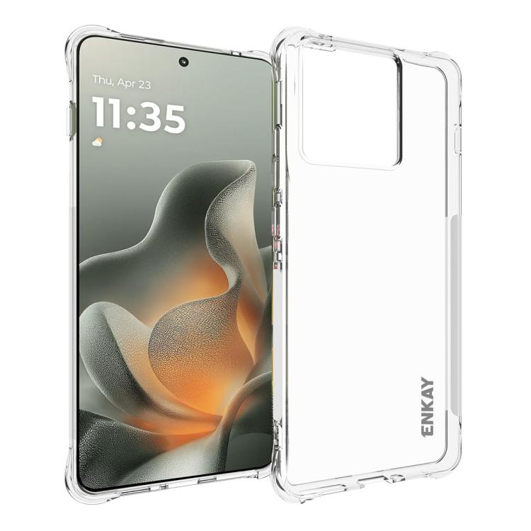 ENKAY Hat-Prince Transparent TPU Shockproof Phone Case, For Motorola Moto G Max / G87 / G77 / G67, For Motorola Edge 5G 2026, For Motorola Moto G37 / G47 / G37 Power, For Motorola Edge 70 Pro 5G, For Motorola Edge 70 Fusion, For Motorola Signature 5G  ... For Motorola Edge 70 5G