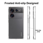 ENKAY Clear TPU Shockproof Anti-slip Phone Case – Shockproof, TPU, For ZTE Nubia Z50 Ultra 5G