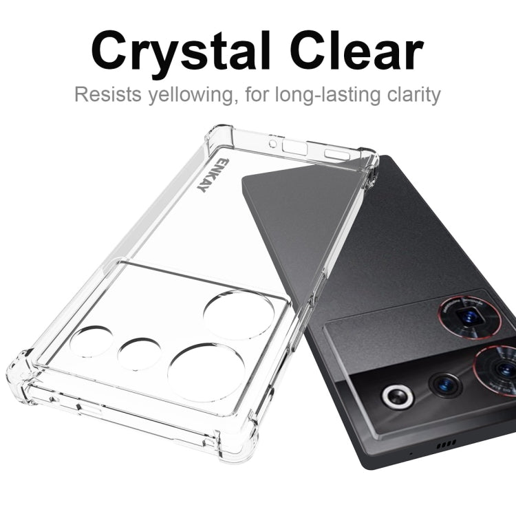 ENKAY Clear TPU Shockproof Anti-slip Phone Case – Shockproof, TPU, For ZTE Nubia Z50 Ultra 5G