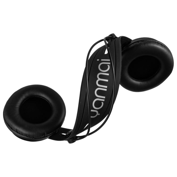 Yanmai D68-A Foldable Lightweight Recording Monitor Headphone – Leather