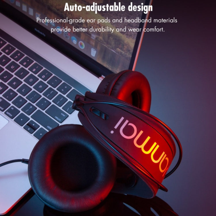 Yanmai D68-A Foldable Lightweight Recording Monitor Headphone – Leather