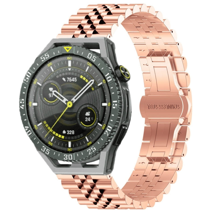 Watch Band – Stainless Steel (Huawei Watch GT3 SE) For Huawei Watch GT3 SE Rose Gold