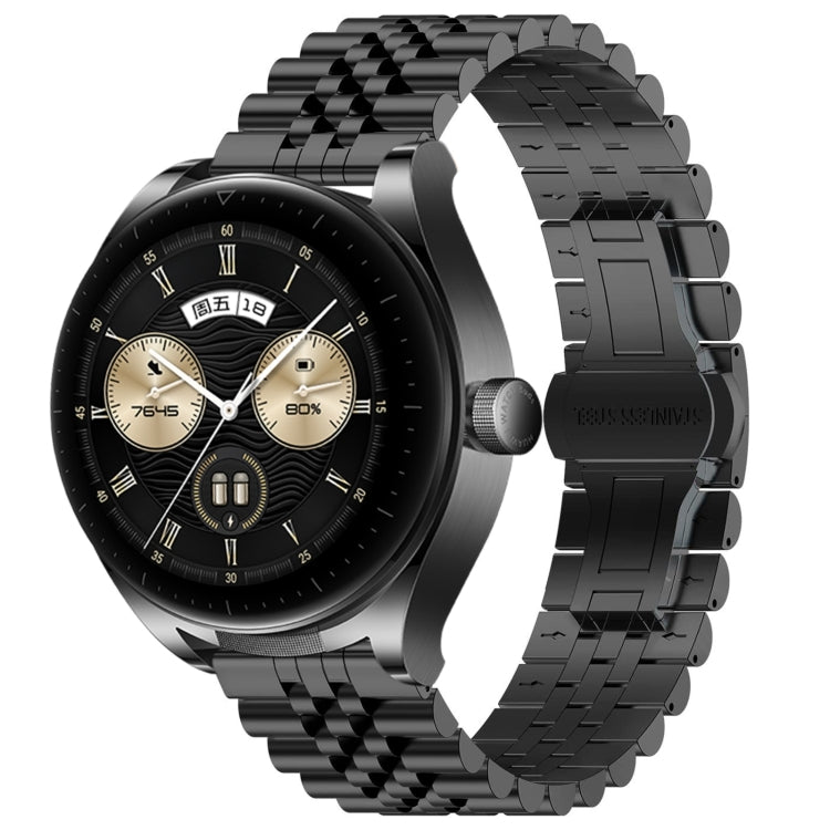 Watch Band – Stainless Steel (Huawei Watch GT3 SE) For Huawei Watch Buds Black