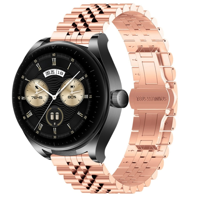 Watch Band – Stainless Steel (Huawei Watch GT3 SE) For Huawei Watch Buds Rose Gold