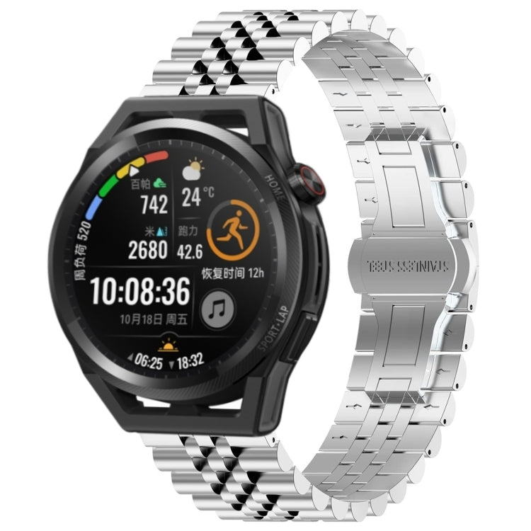 Watch Band – Stainless Steel (46mm) For Huawei Watch GT Runner Silver