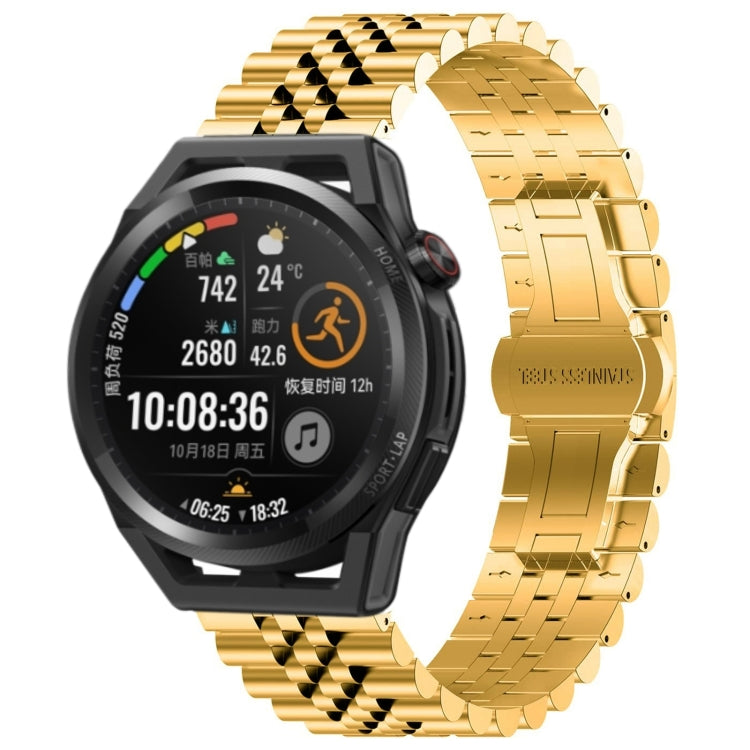 Watch Band – Stainless Steel (46mm) For Huawei Watch GT Runner Gold