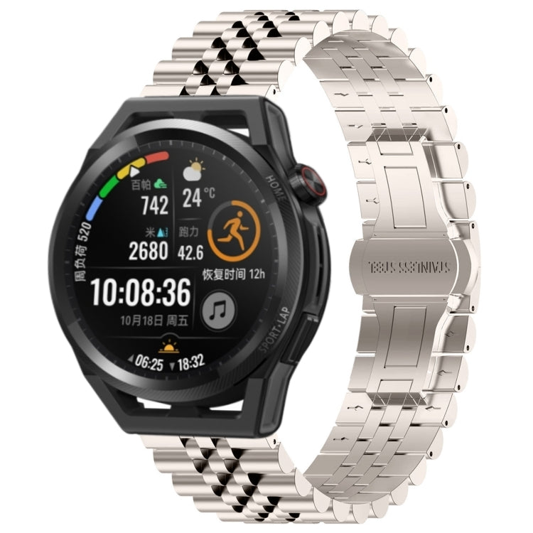 Watch Band – Stainless Steel (46mm) For Huawei Watch GT Runner Starlight Color
