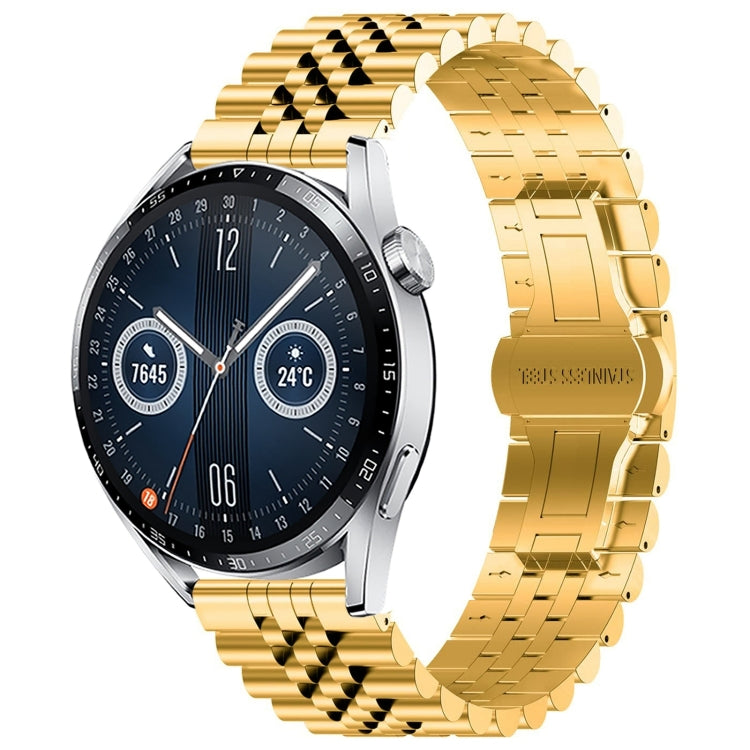Watch Band – Stainless Steel (46mm) For Huawei Watch GT3 46mm Gold