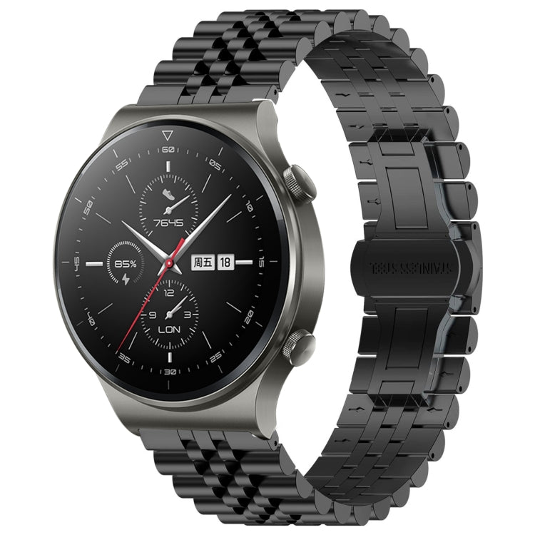 Watch Band – Stainless Steel (42mm) For Huawei Watch GT2 Pro GT 2e Black