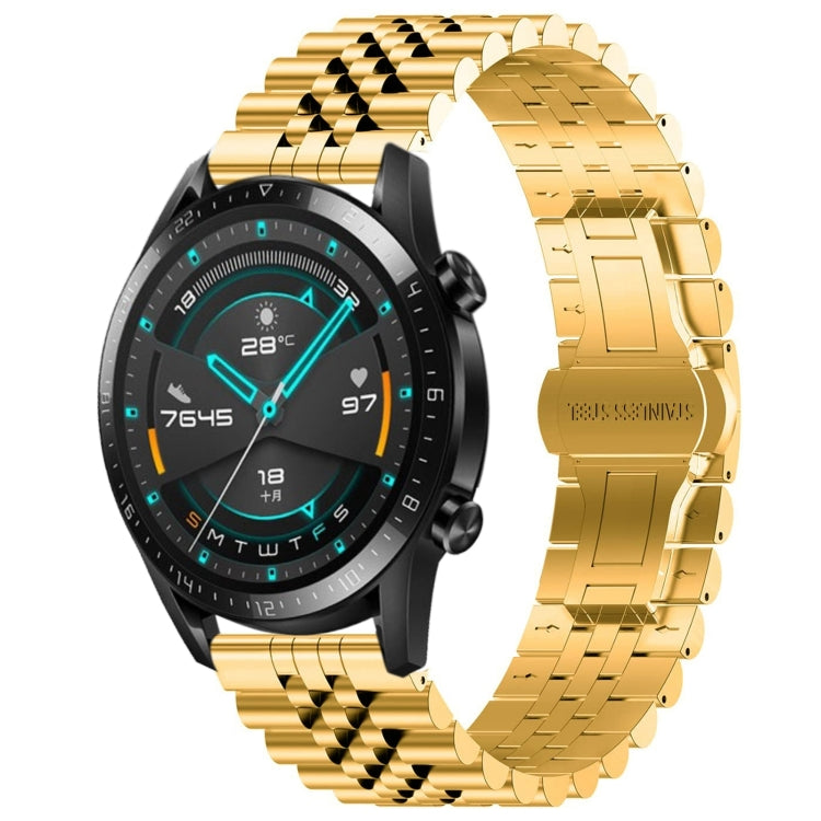 Watch Band – Stainless Steel (42mm) For Huawei Watch GT 42mm 46mm GT2 46mm Gold