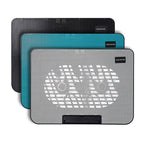 N99 USB Dual Fan Hollow Carved Design Heat Dissipation Laptop Cooling Pad, N99 – Durable Build, Easy to Use