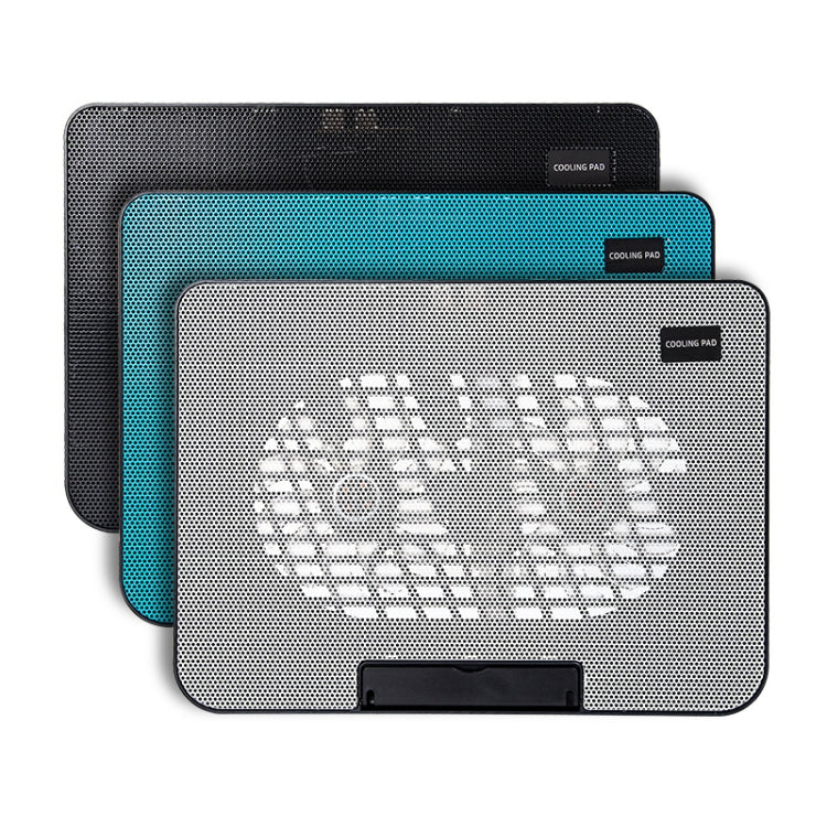 N99 USB Dual Fan Hollow Carved Design Heat Dissipation Laptop Cooling Pad, N99 – Durable Build, Easy to Use