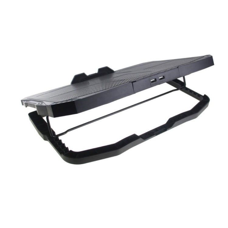 S18 Aluminum Four Fans Gaming Laptop Cooling Pad Foldable Holder with Wind Speed Display, S18 – Flip