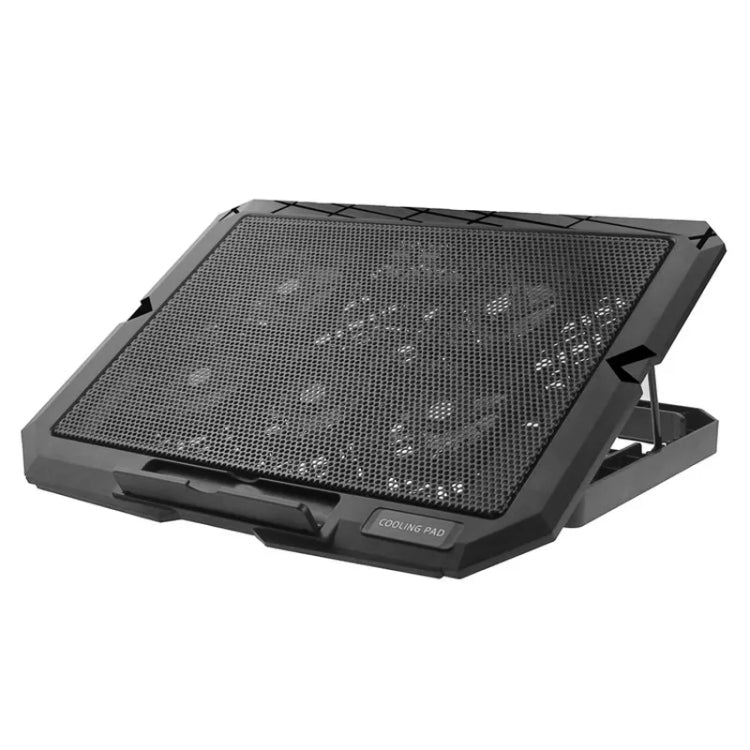 X5 Game Work Mute 5-Fan 7-Gear Adjustable Height Laptop Cooling Stand, X5 – Durable Build, Easy to Use