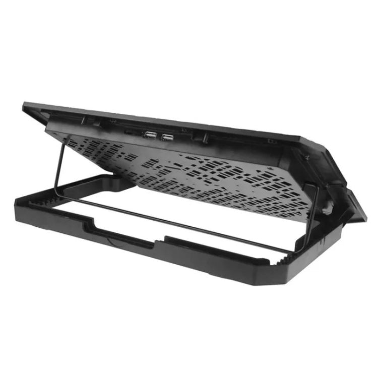 X5 Game Work Mute 5-Fan 7-Gear Adjustable Height Laptop Cooling Stand, X5 – Durable Build, Easy to Use