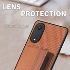 Carbon Fiber Magnetic Card Bag Phone Case – Magnetic, For OPPO A78, For OPPO A94 5G, For OPPO Find X6 Pro, For OPPO Find X6