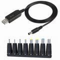 USB DC 5V to 12V Set Up Cable Converter Adapter, DC 5V to 12V DC 5V to 12V