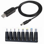USB DC 5V to 12V Set Up Cable Converter Adapter, DC 5V to 12V DC 5V to 12V