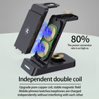 B20A Charging Stand – 15W Qi Wireless Charger Charging Stand Compatible for iPhone iWatch...