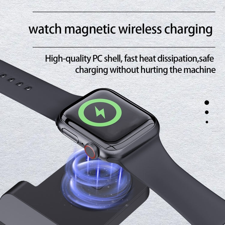 B20A Charging Stand – 15W Qi Wireless Charger Charging Stand Compatible for iPhone iWatch...
