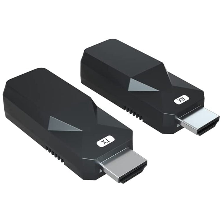 HDMI Extender 165ft Audio Video 1080P Over Cat5 Cat6 Ethernet Cable Transmit Lossless Signal HDMI Long Distance Extension Adapter Default Title